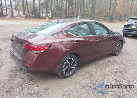 2024 Nissan Sentra Sv Xtronic Cvt z USA, uszkodzony, nr VIN 3N1AB8CV9RY316152